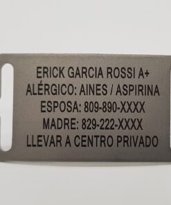 Placa Wellness ID