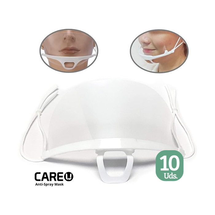 Mascarilla Transparente (10 Uds.)
